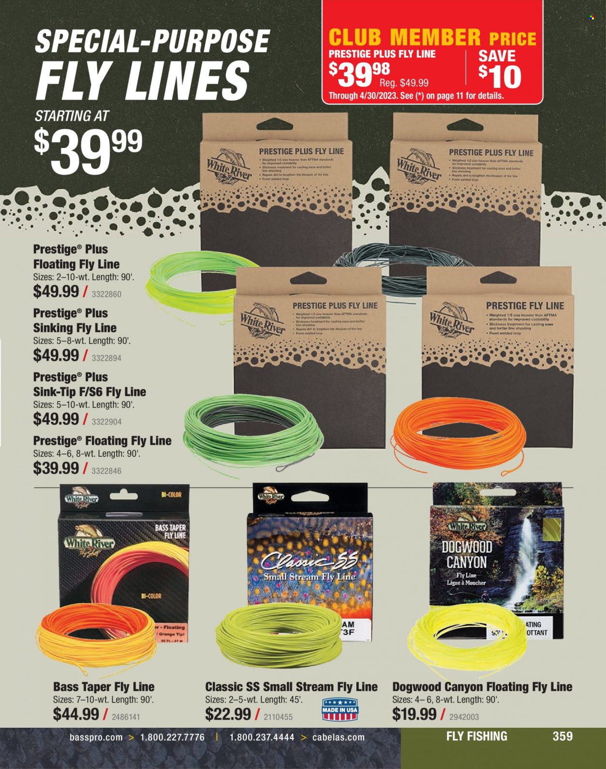 Bass Pro Shops + Cabela's Fishing Master Catalog 2023 - Page 294