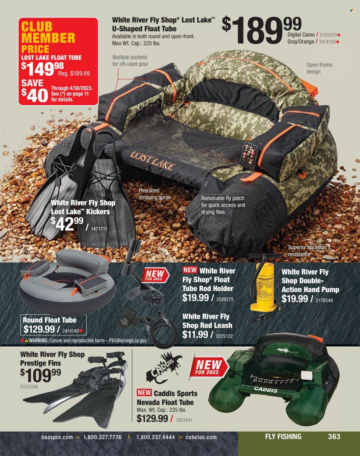 Bass Pro Shops + Cabela's Fishing Master Catalog 2023 - Page 299