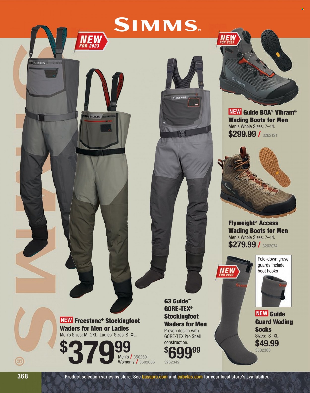 Bass Pro Shops + Cabela's Fishing Master Catalog 2023 - Page 304