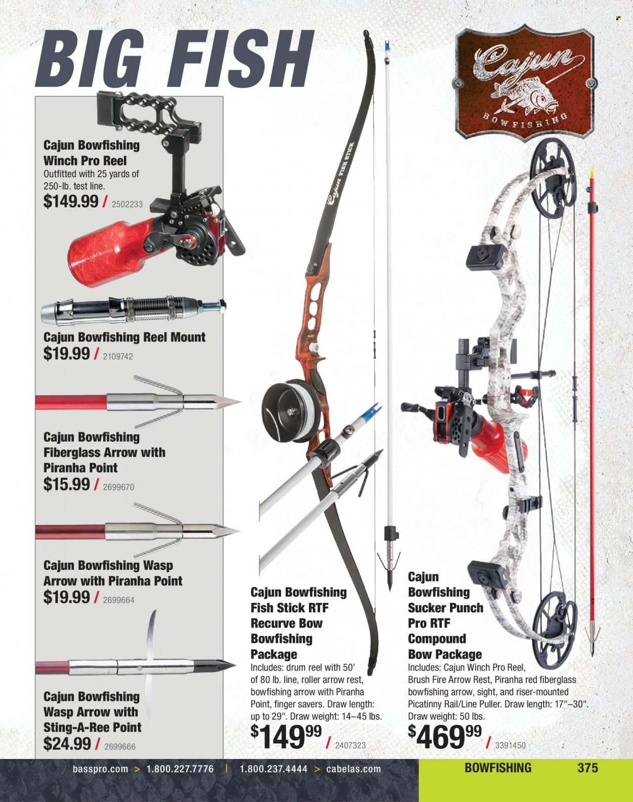 Bass Pro Shops + Cabela's Fishing Master Catalog 2023 - Page 312