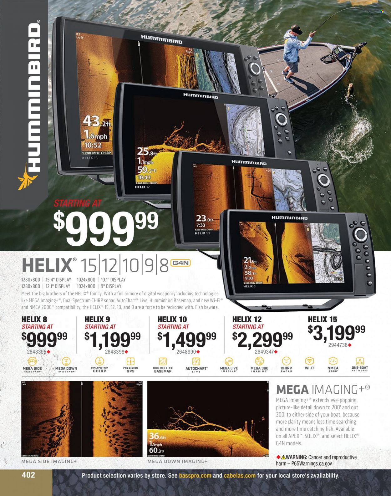 Bass Pro Shops + Cabela's Fishing Master Catalog 2023 - Page 342