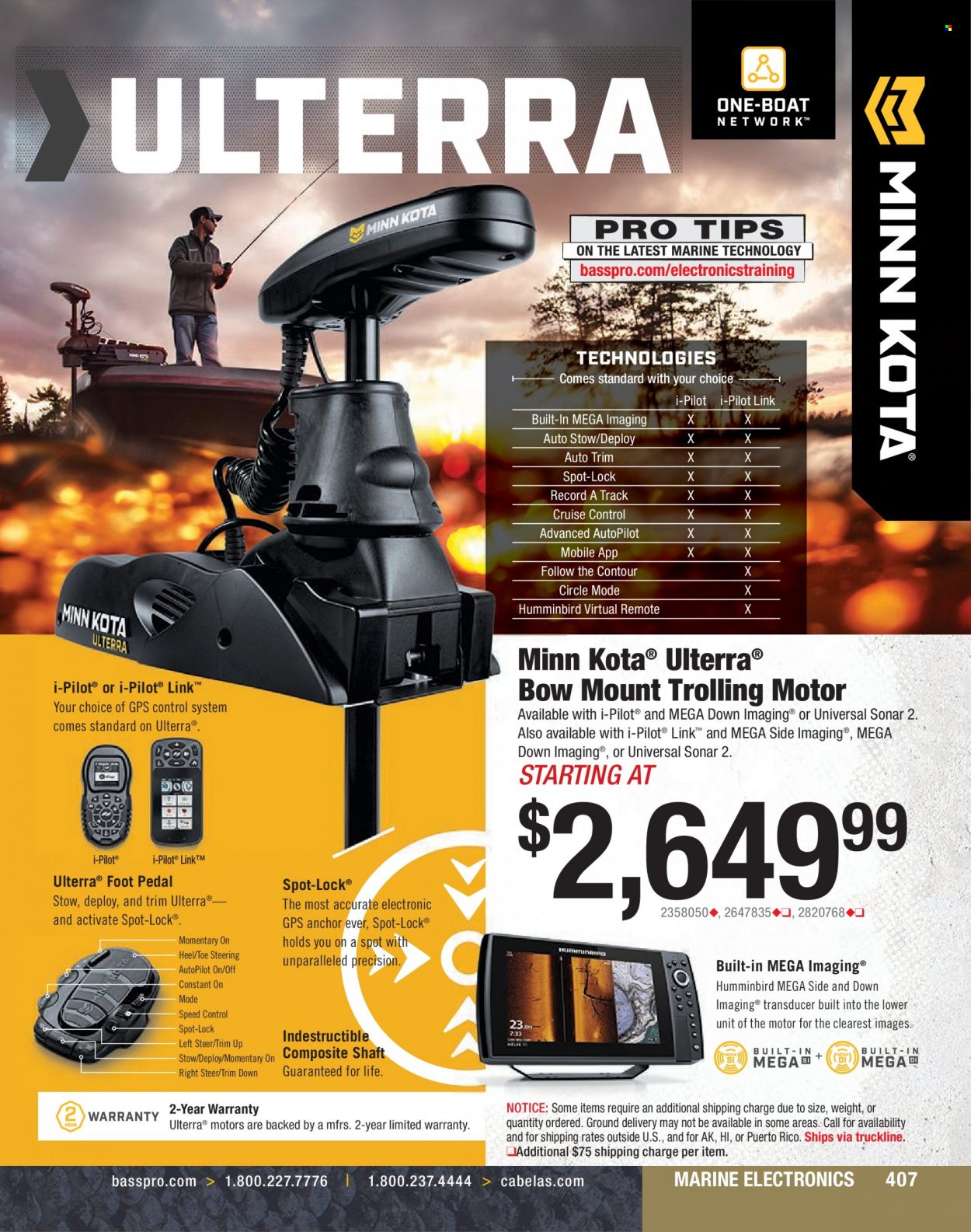 Bass Pro Shops + Cabela's Fishing Master Catalog 2023 - Page 347