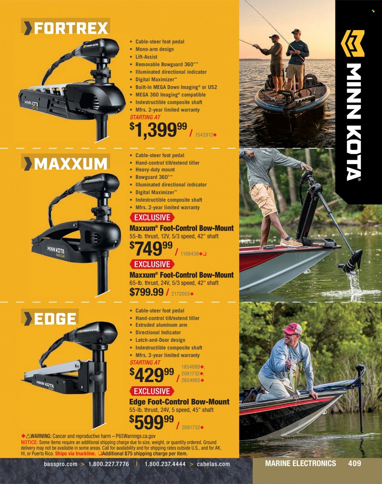 Bass Pro Shops + Cabela's Fishing Master Catalog 2023 - Page 349