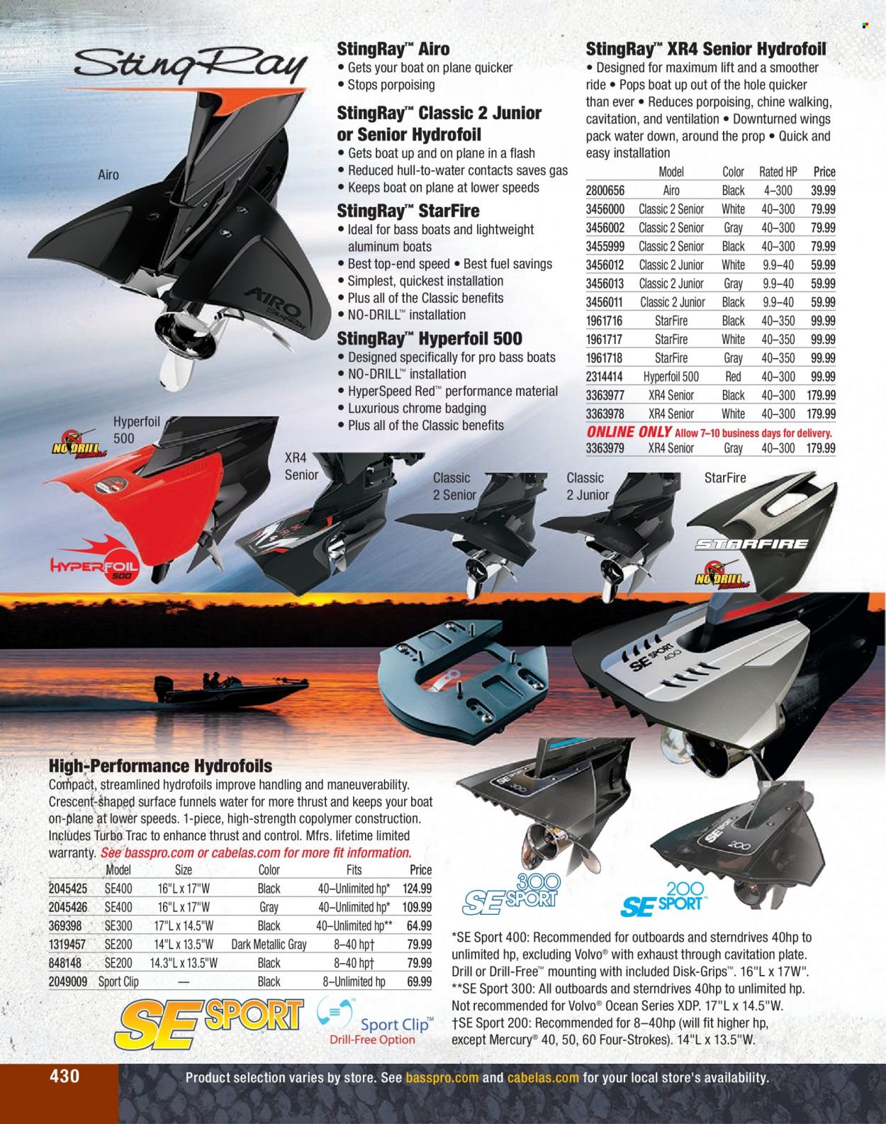 Bass Pro Shops + Cabela's Fishing Master Catalog 2023 - Page 373