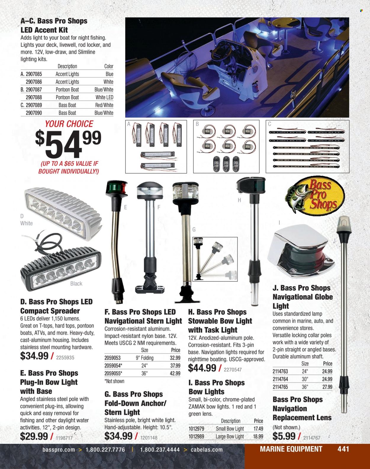 Bass Pro Shops + Cabela's Fishing Master Catalog 2023 - Page 385