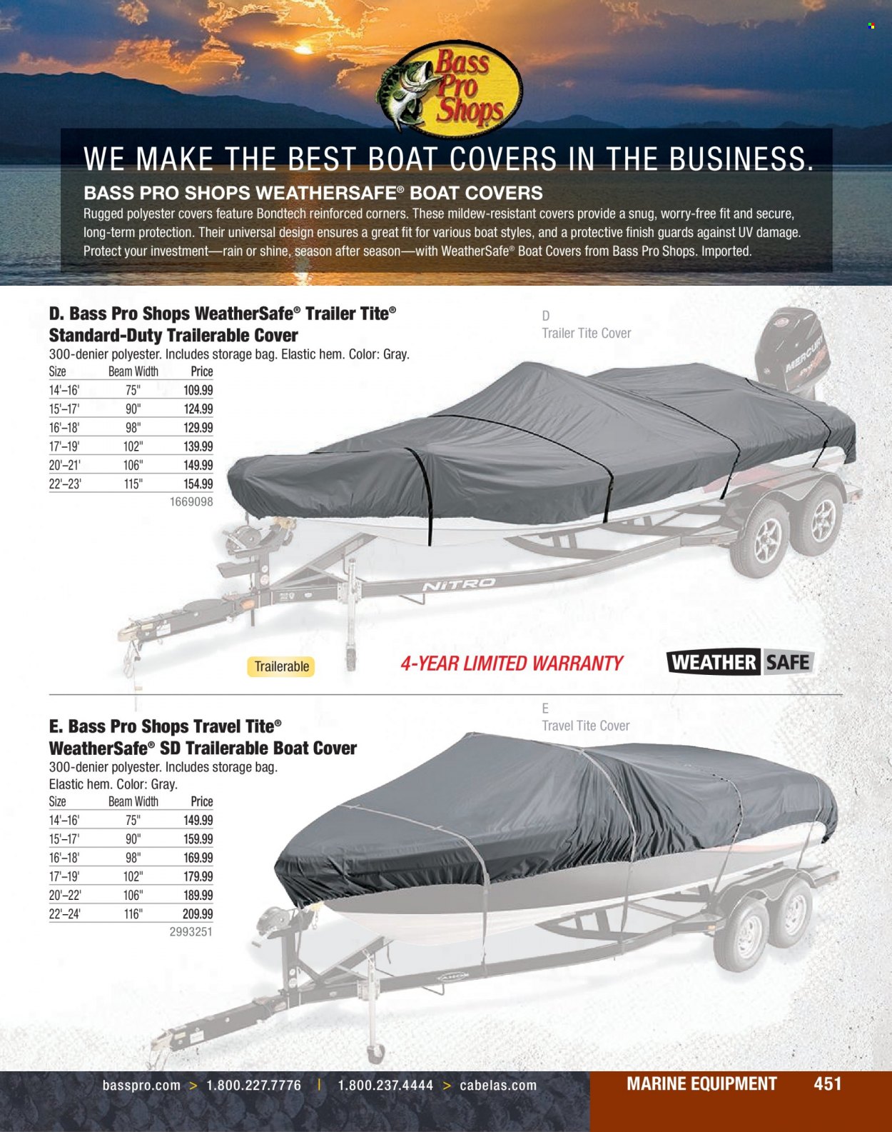 Bass Pro Shops + Cabela's Fishing Master Catalog 2023 - Page 396