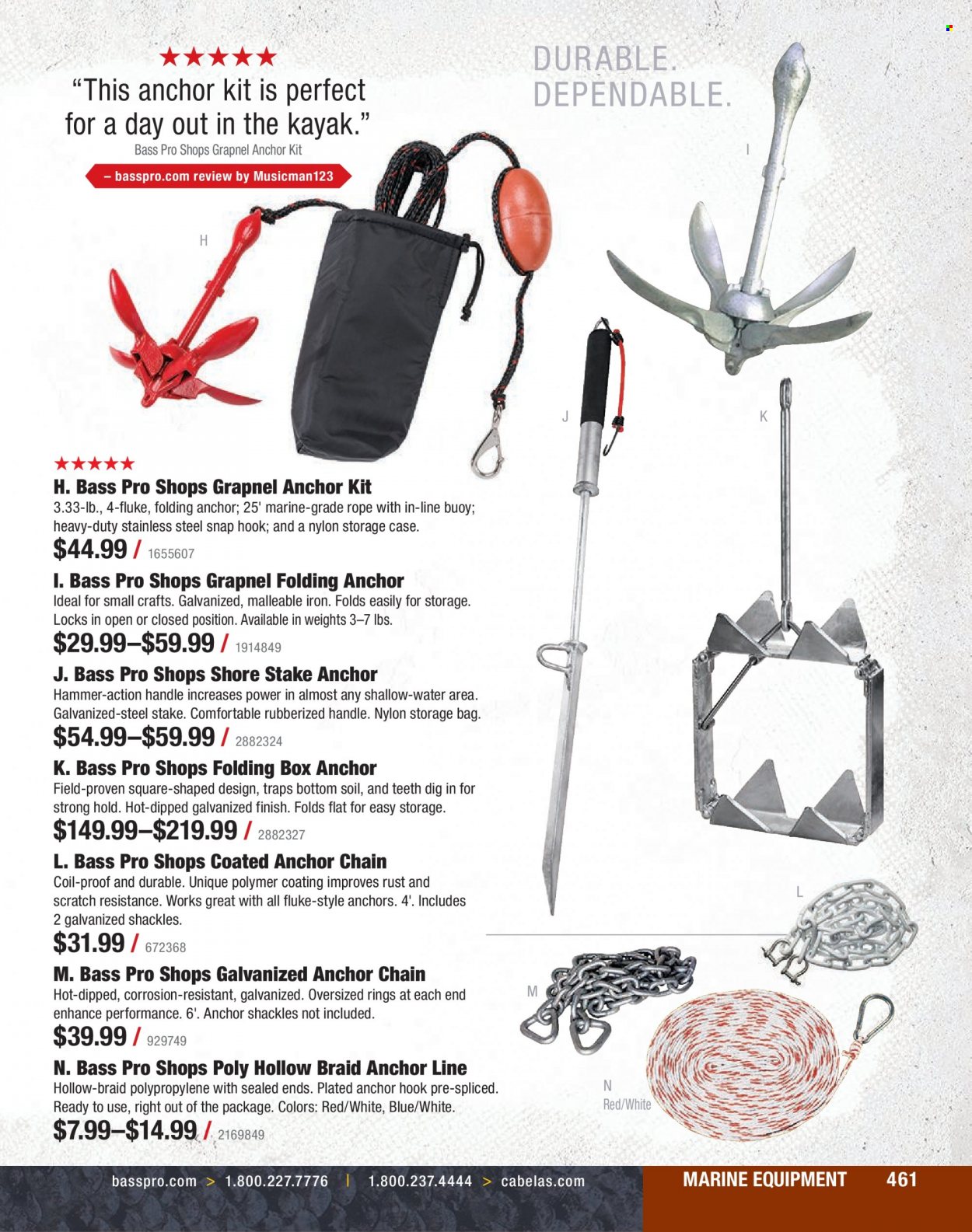 Bass Pro Shops + Cabela's Fishing Master Catalog 2023 - Page 407