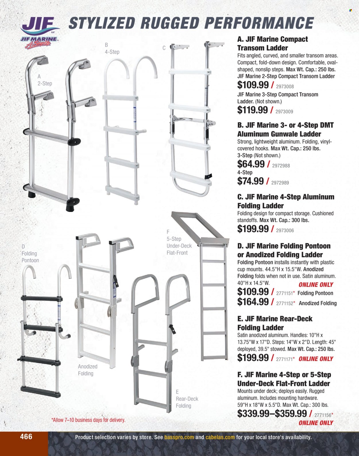 Bass Pro Shops + Cabela's Fishing Master Catalog 2023 - Page 412
