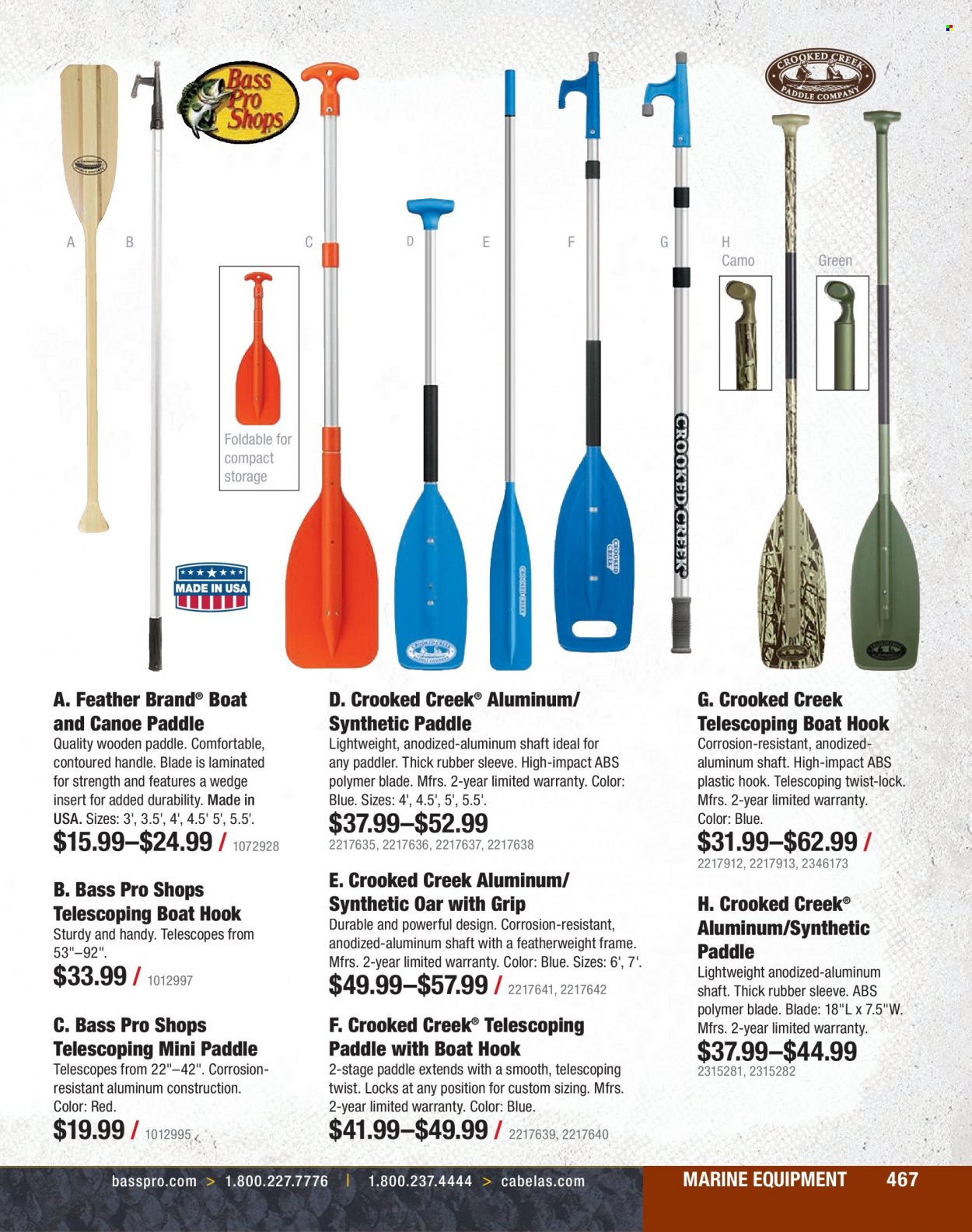 Bass Pro Shops + Cabela's Fishing Master Catalog 2023 - Page 413