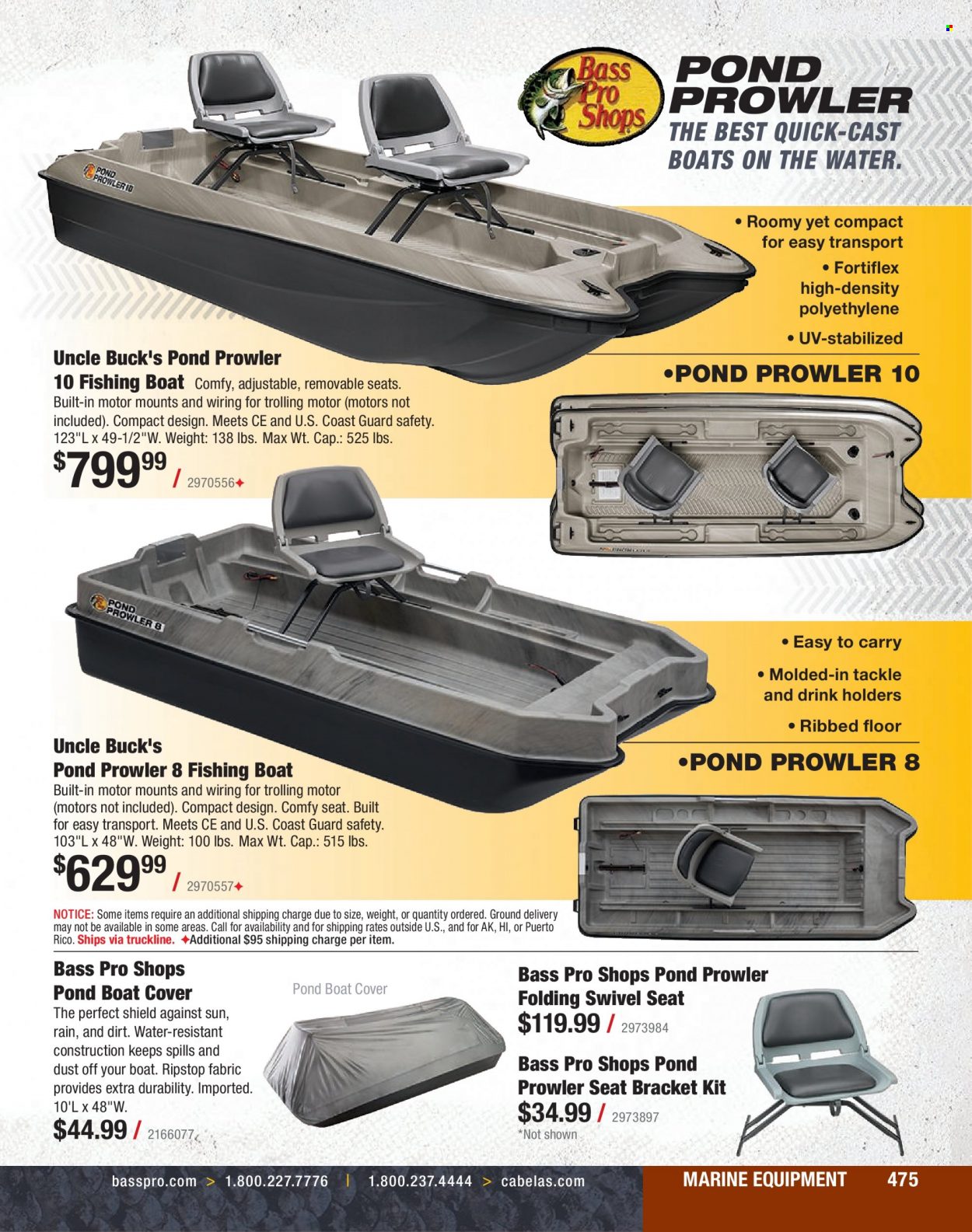 Bass Pro Shops + Cabela's Fishing Master Catalog 2023 - Page 422