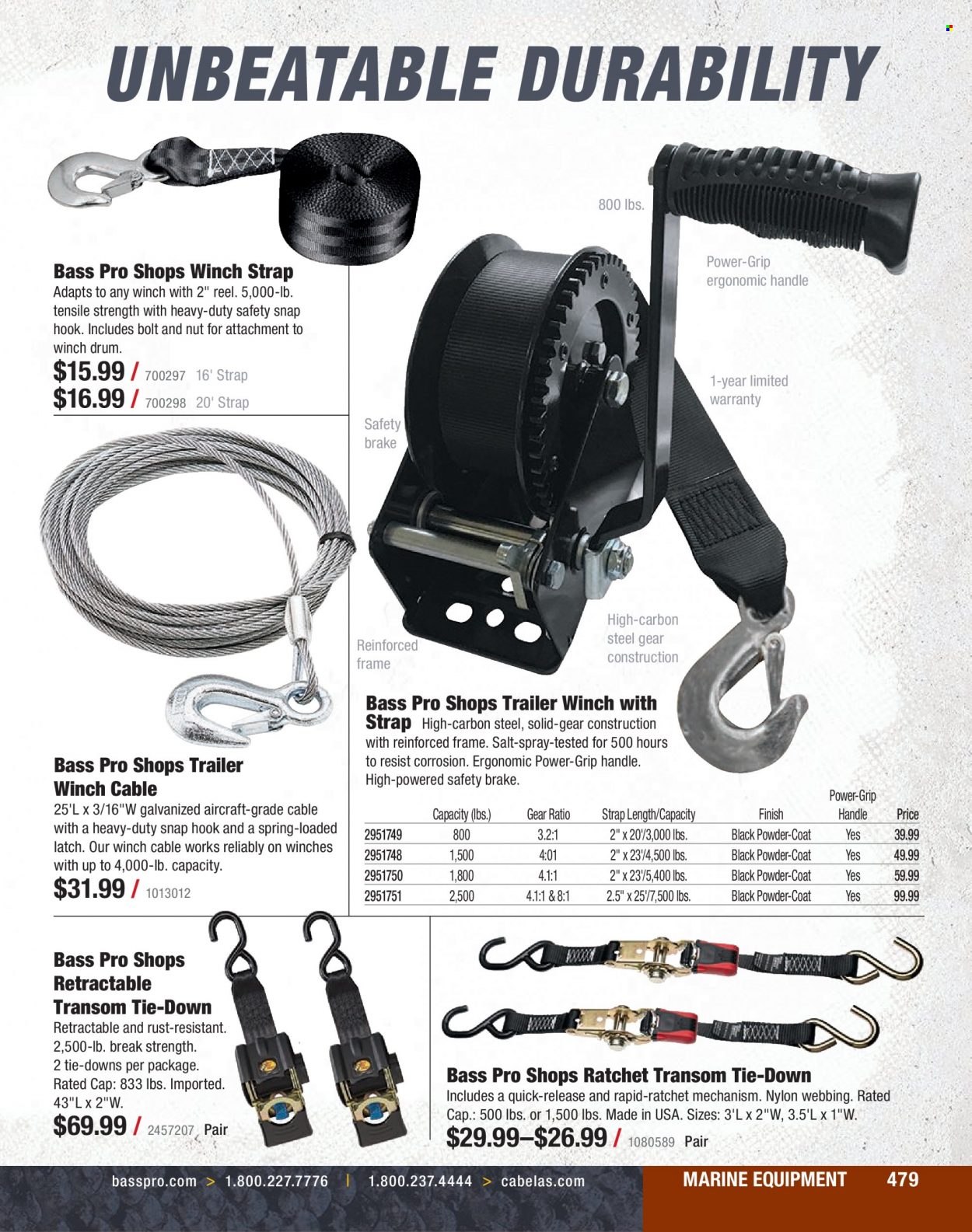 Bass Pro Shops + Cabela's Fishing Master Catalog 2023 - Page 426