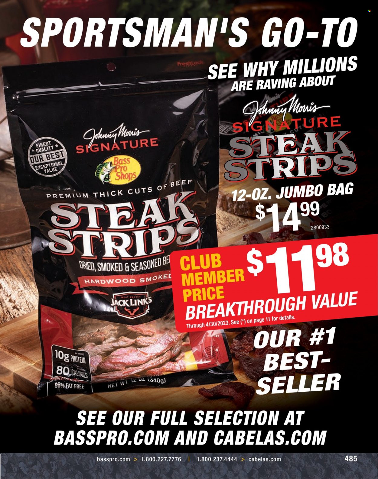 Bass Pro Shops + Cabela's Fishing Master Catalog 2023 - Page 433
