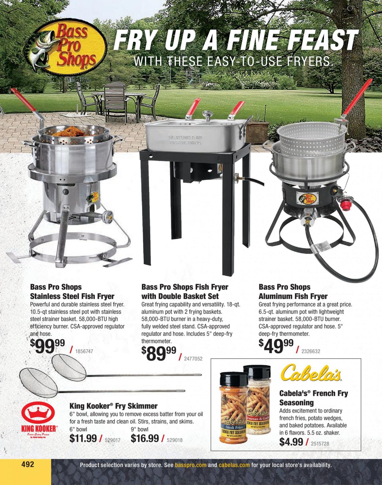 Bass Pro Shops + Cabela's Fishing Master Catalog 2023 - Page 441