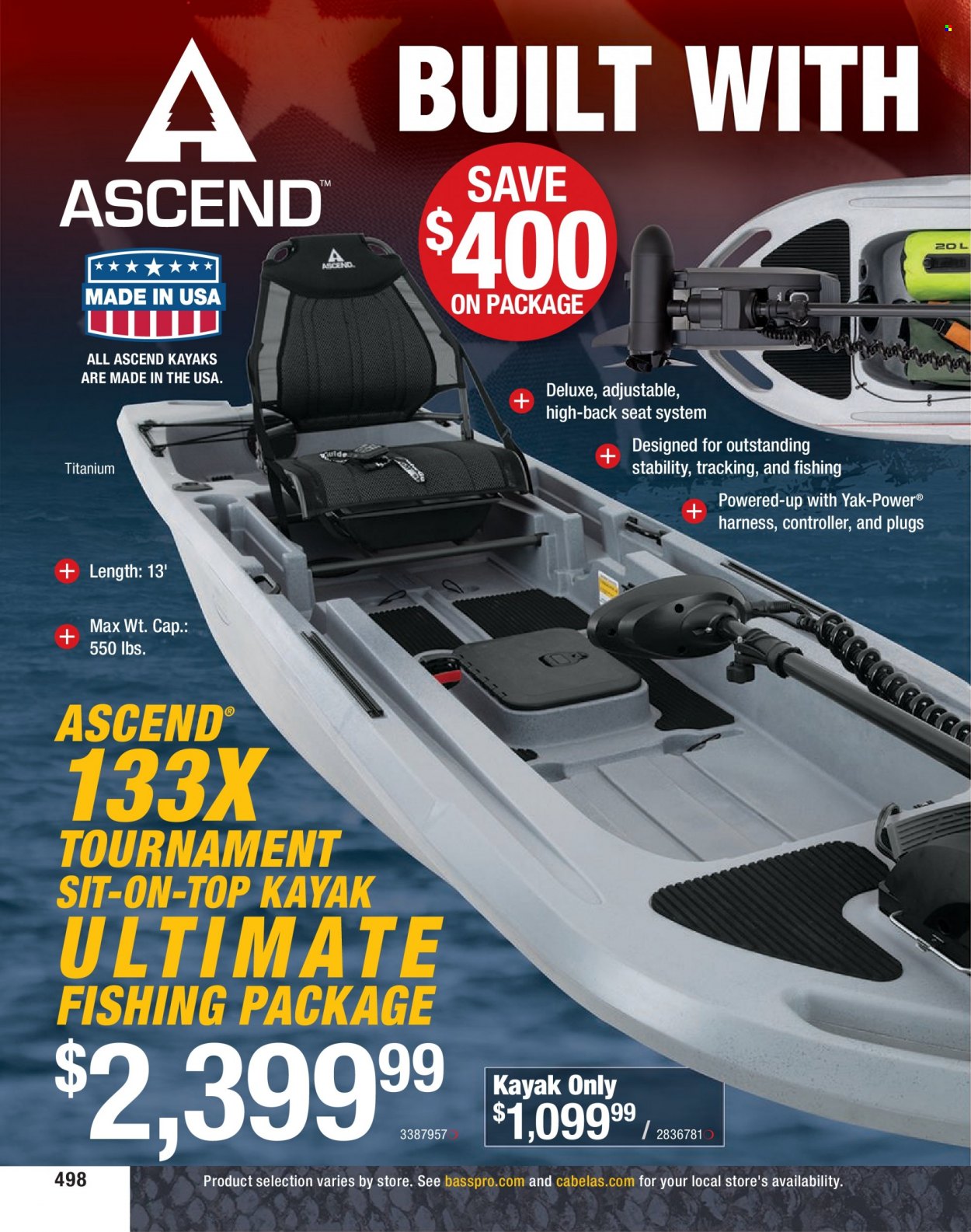 Bass Pro Shops + Cabela's Fishing Master Catalog 2023 - Page 447