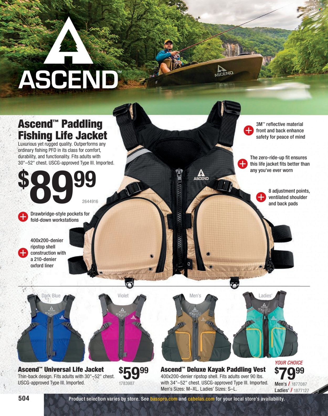 Bass Pro Shops + Cabela's Fishing Master Catalog 2023 - Page 454
