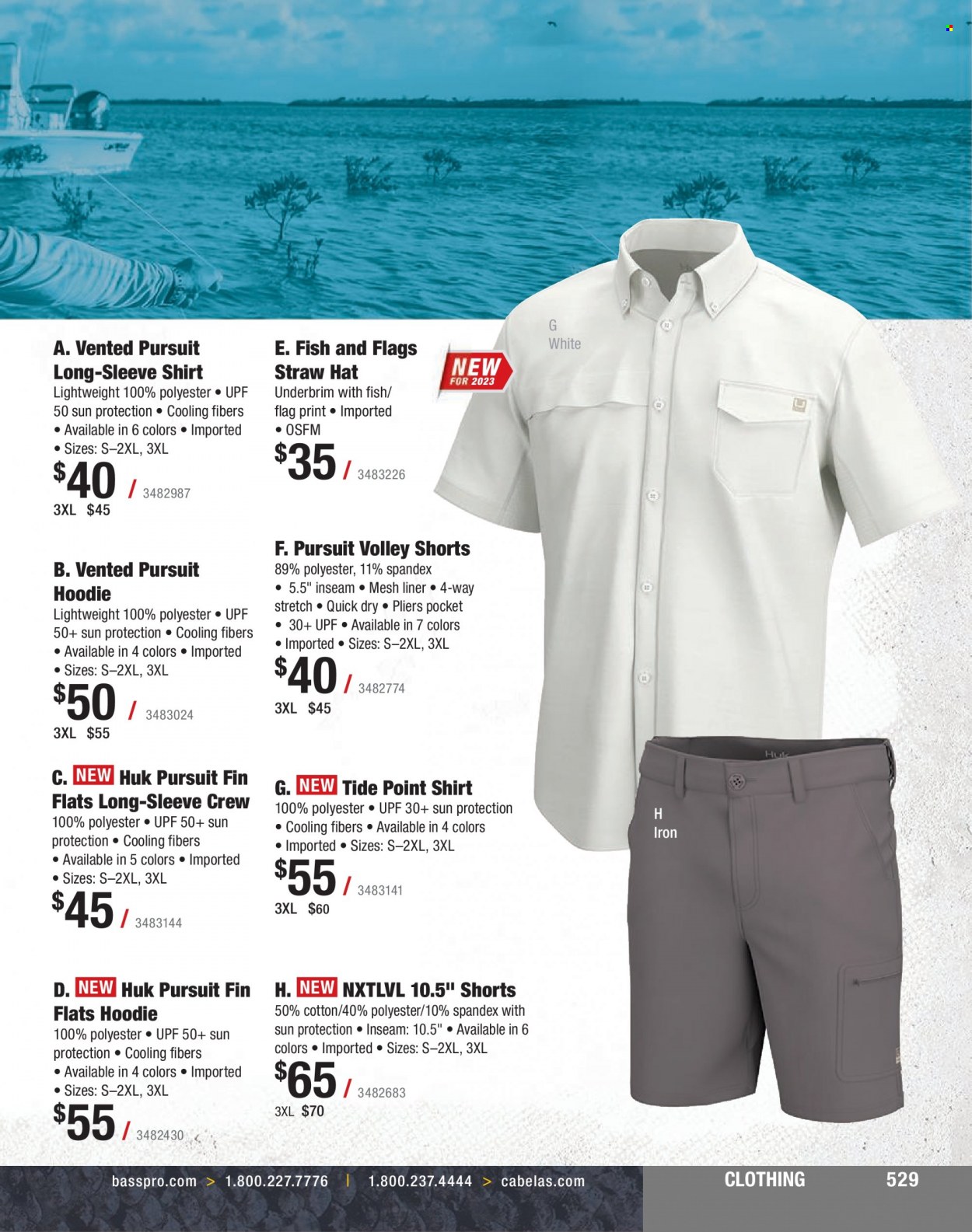 Bass Pro Shops + Cabela's Fishing Master Catalog 2023 - Page 481