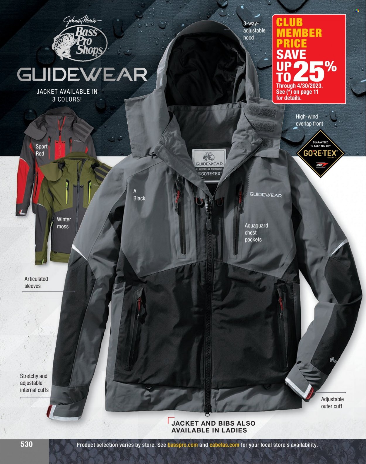 Bass Pro Shops + Cabela's Fishing Master Catalog 2023 - Page 483
