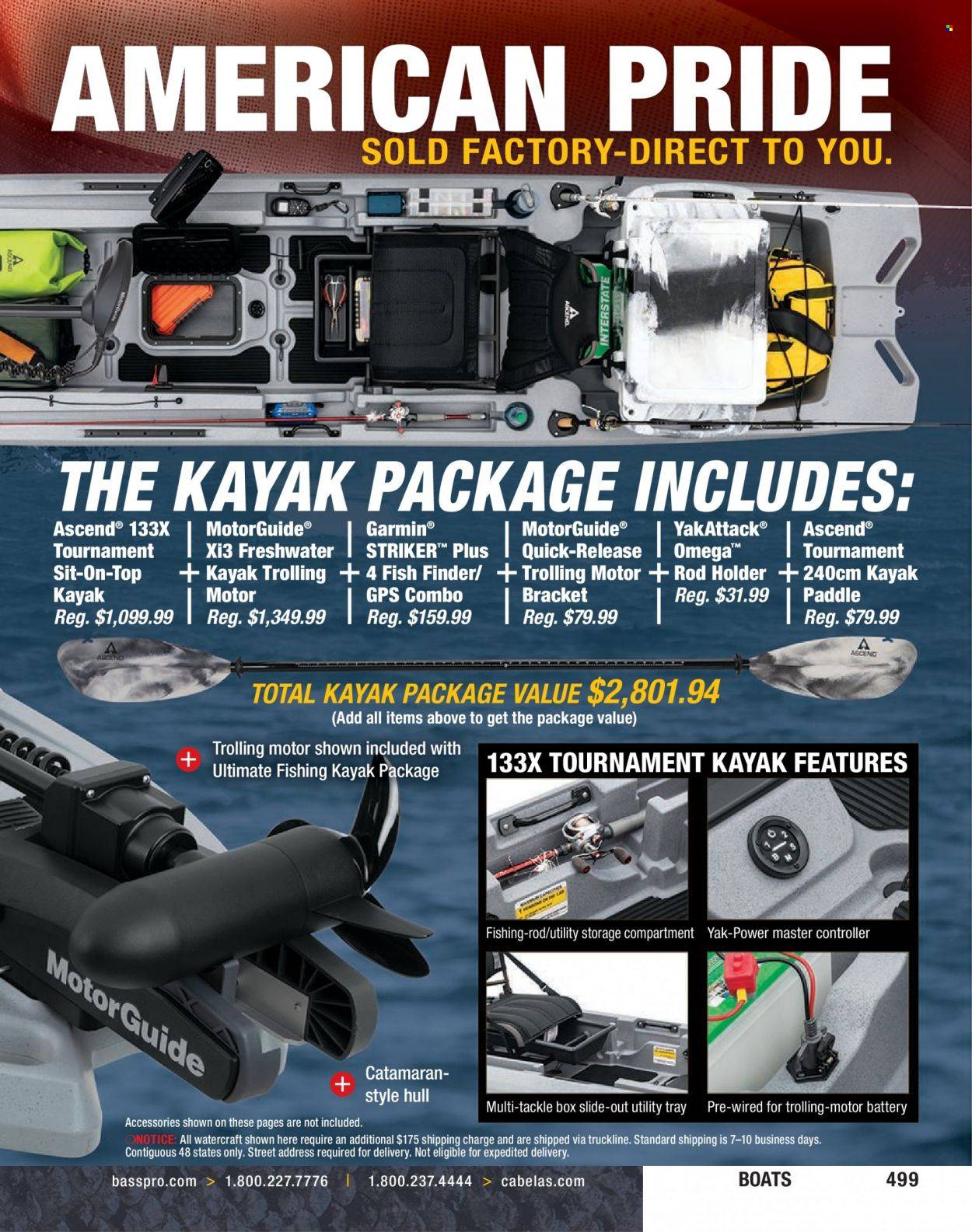 Bass Pro Shops + Cabela's Fishing Master Catalog 2023 - Page 499