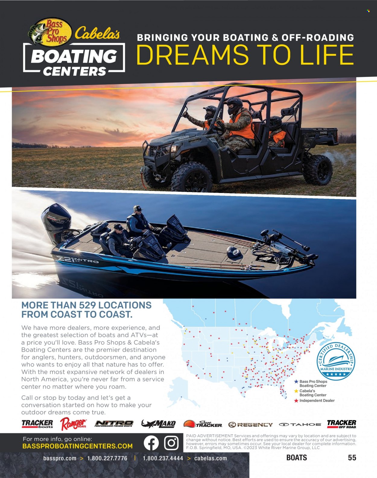Bass Pro Shops + Cabela's Fishing Master Catalog 2023 - Page 506