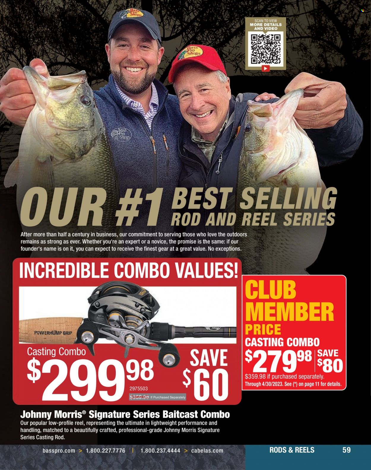 Bass Pro Shops + Cabela's Fishing Master Catalog 2023 - Page 510