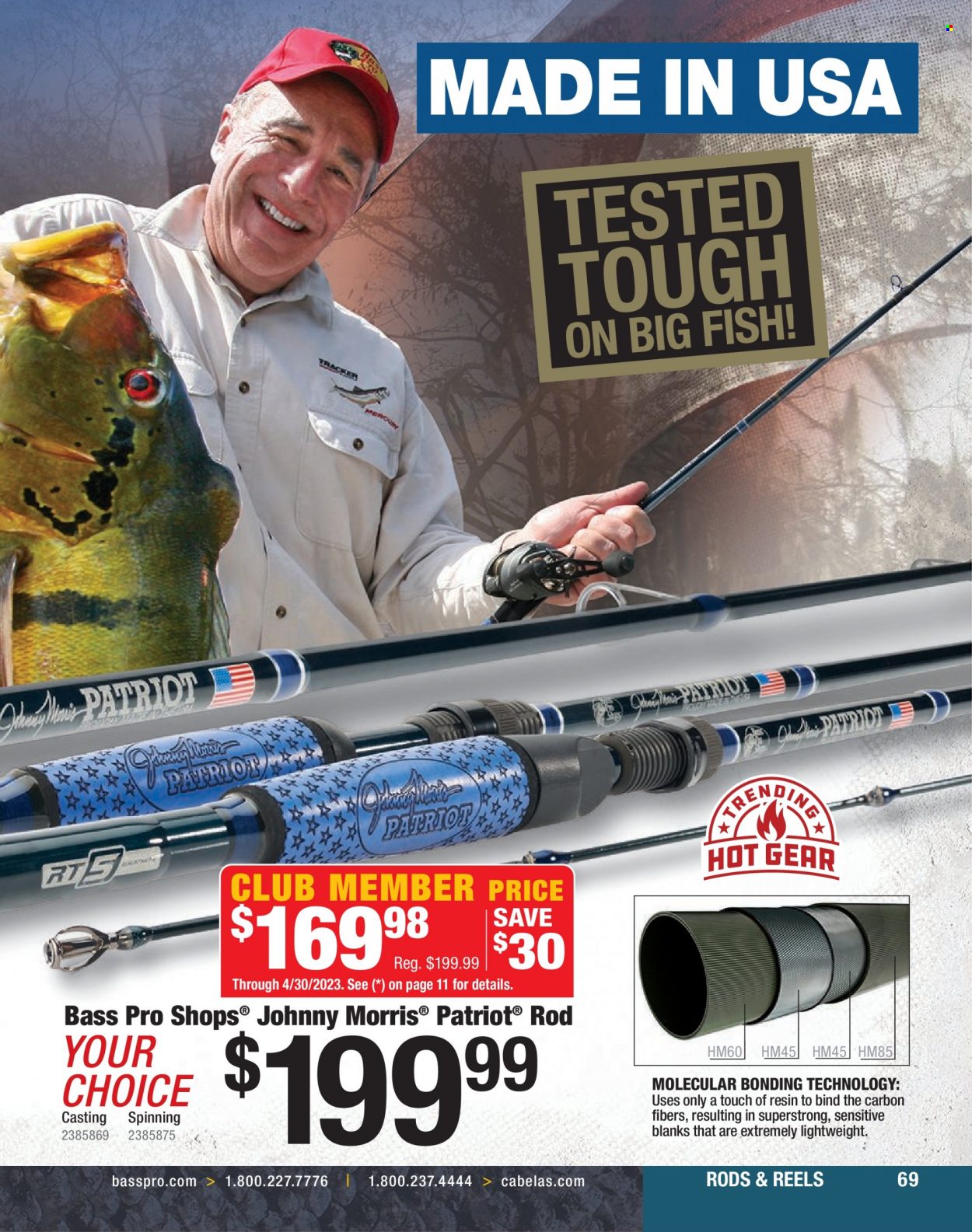 Bass Pro Shops + Cabela's Fishing Master Catalog 2023 - Page 520