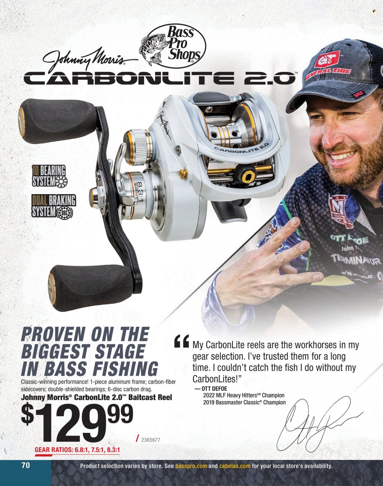 Bass Pro Shops + Cabela's Fishing Master Catalog 2023 - Page 521