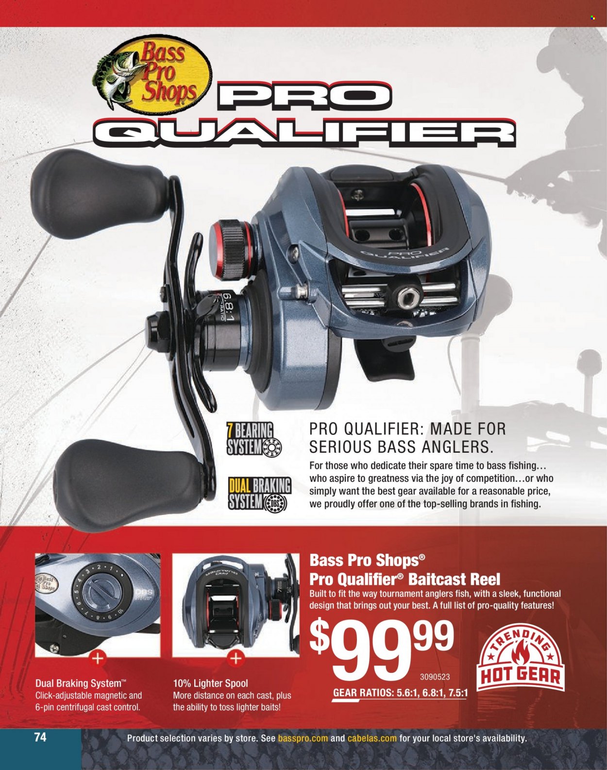 Bass Pro Shops + Cabela's Fishing Master Catalog 2023 - Page 525