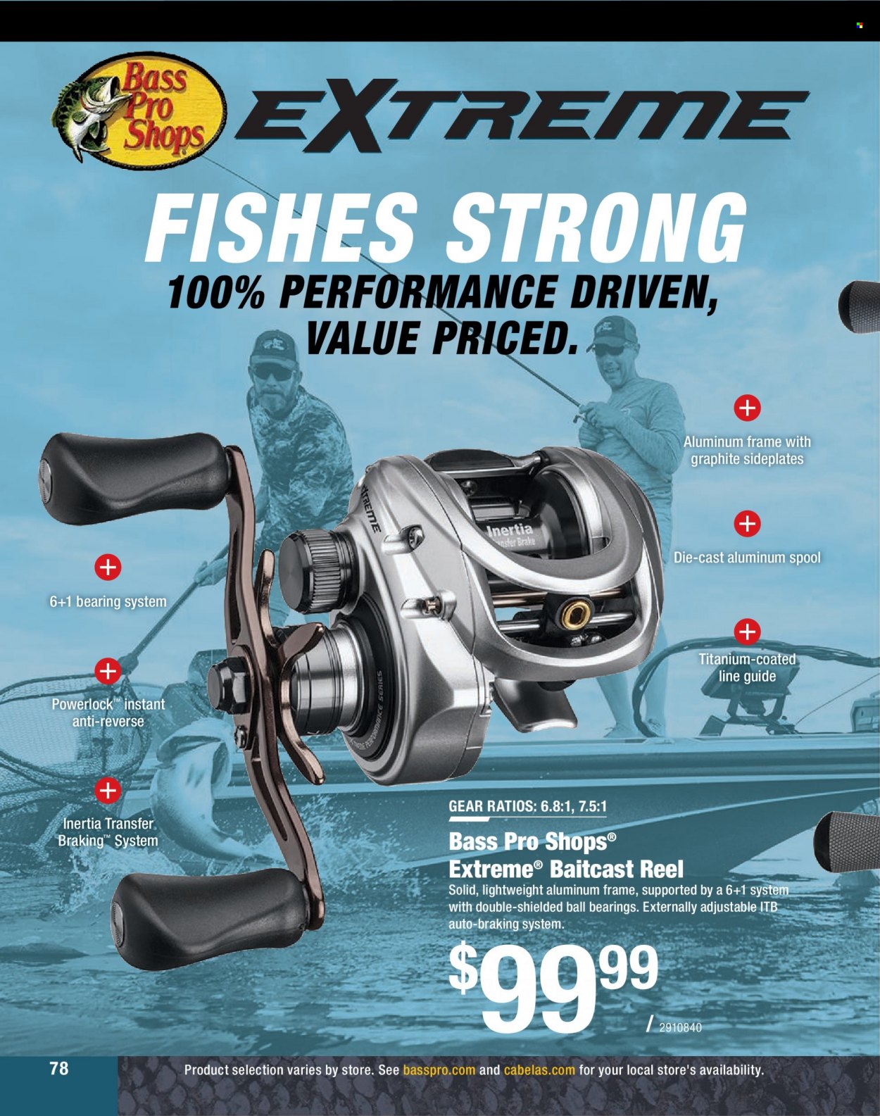 Bass Pro Shops + Cabela's Fishing Master Catalog 2023 - Page 529