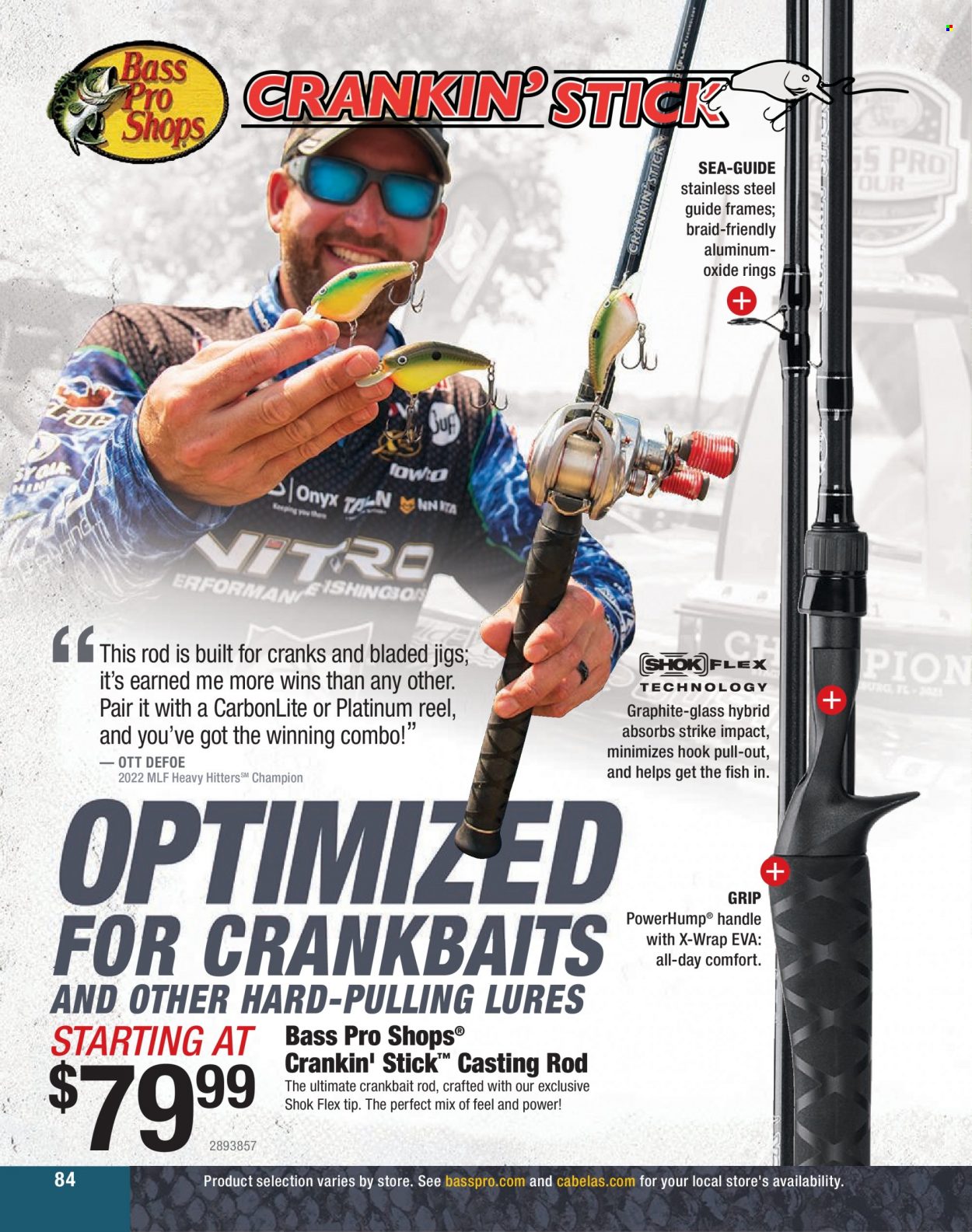 Bass Pro Shops + Cabela's Fishing Master Catalog 2023 - Page 535