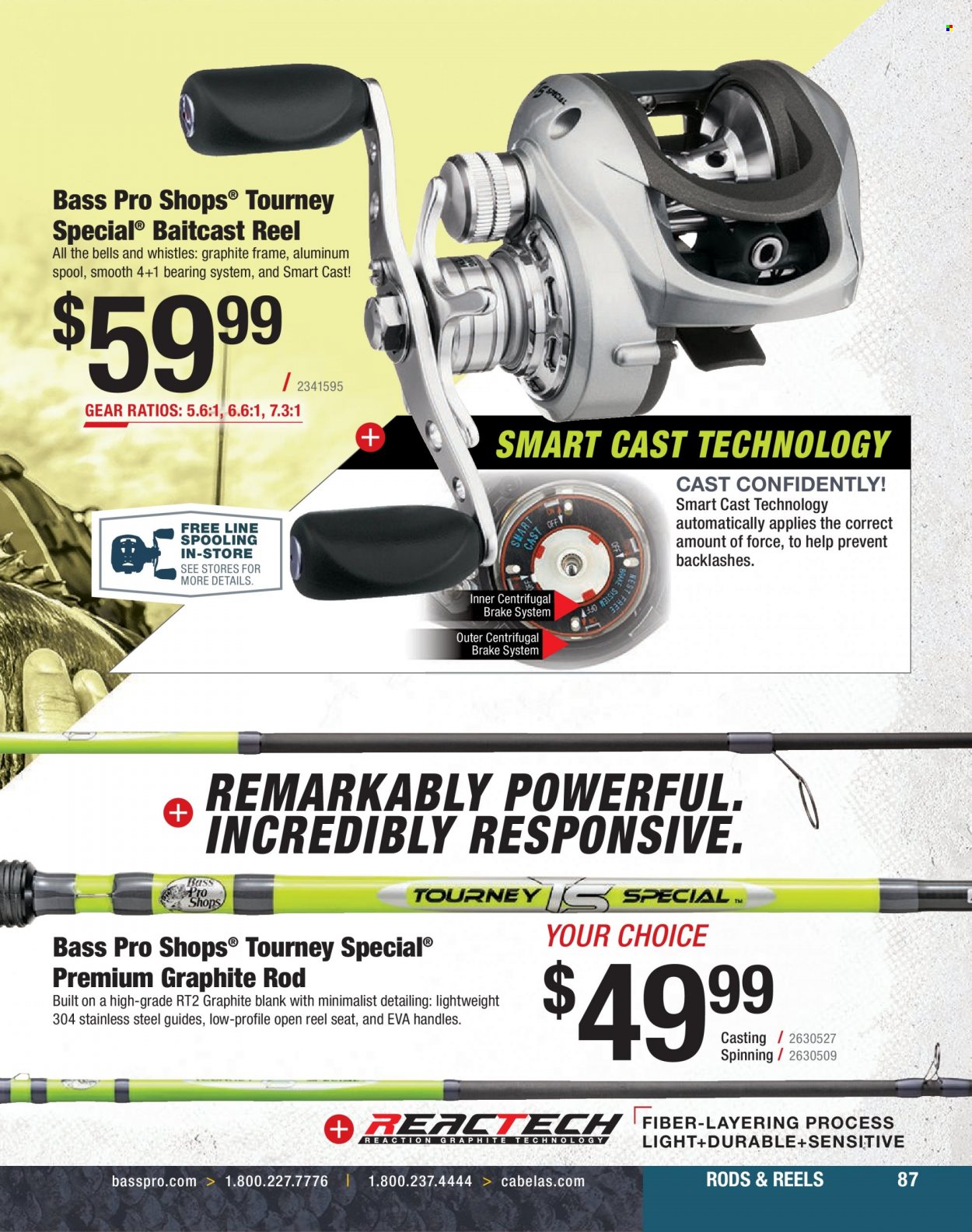 Bass Pro Shops + Cabela's Fishing Master Catalog 2023 - Page 538