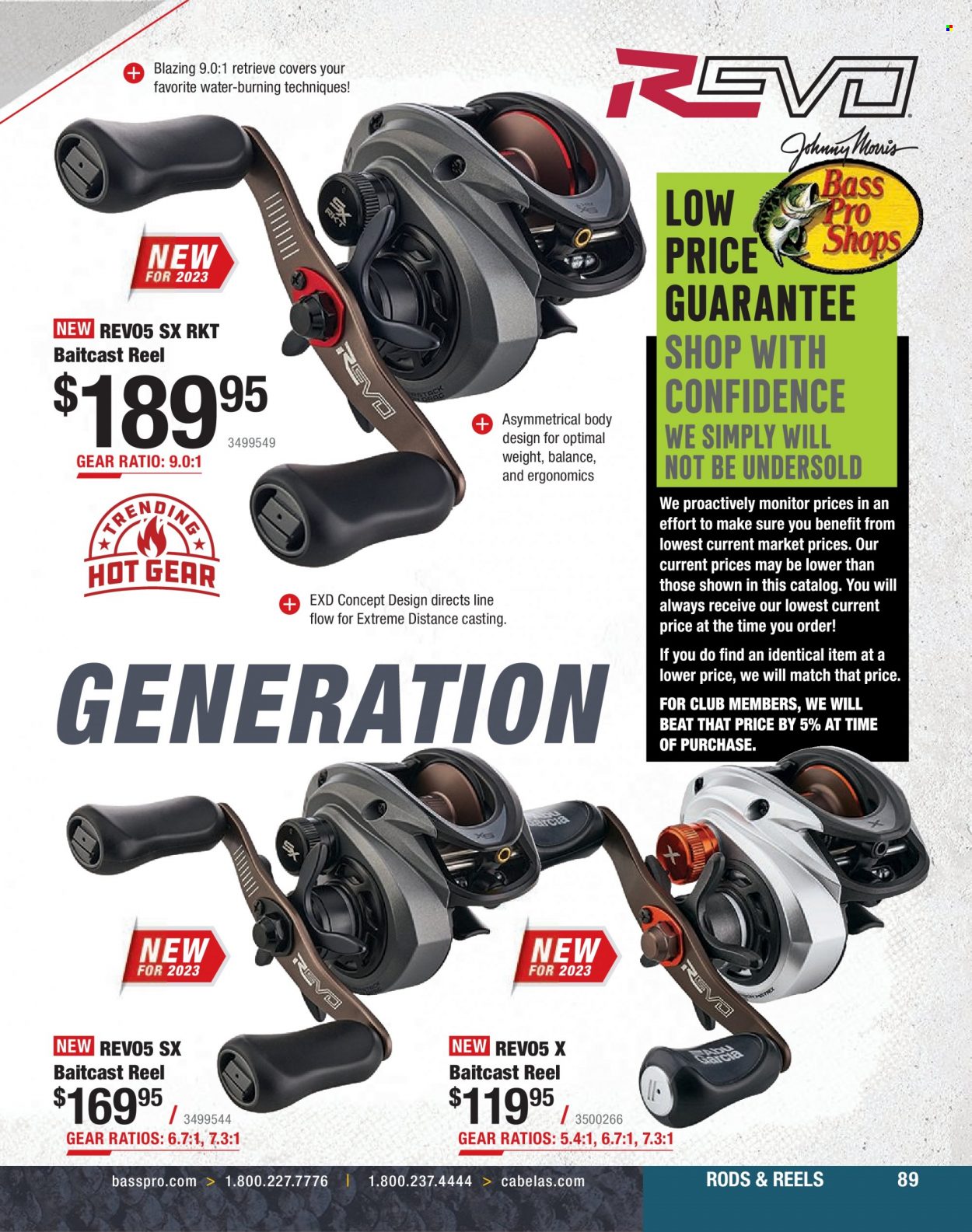 Bass Pro Shops + Cabela's Fishing Master Catalog 2023 - Page 540