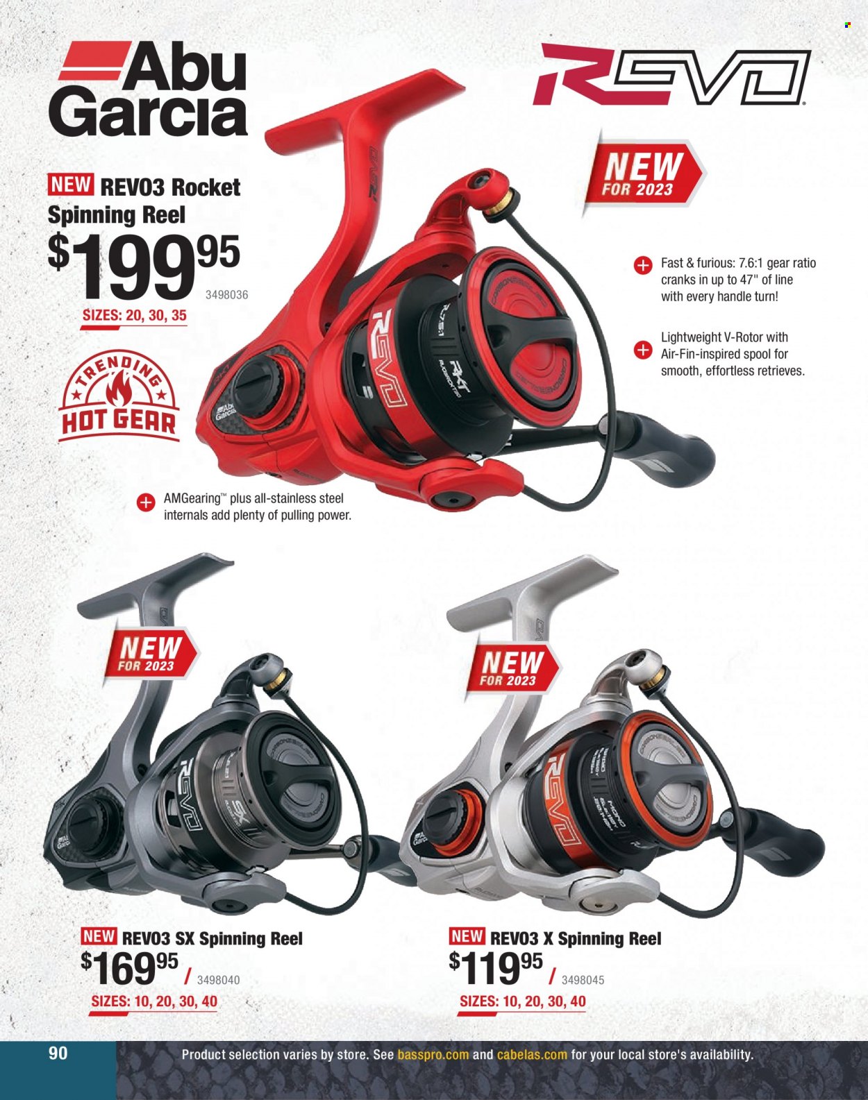 Bass Pro Shops + Cabela's Fishing Master Catalog 2023 - Page 541