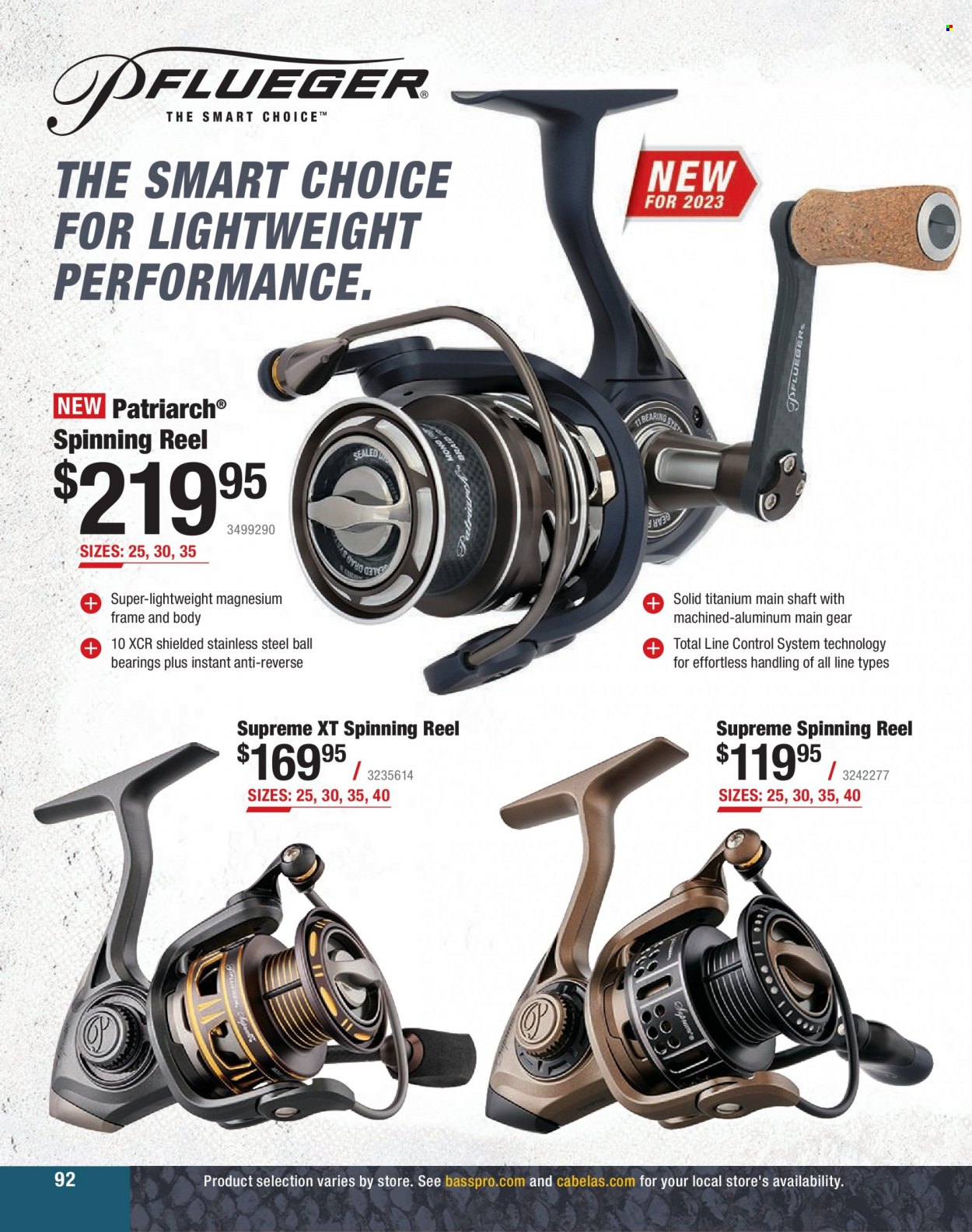 Bass Pro Shops + Cabela's Fishing Master Catalog 2023 - Page 543