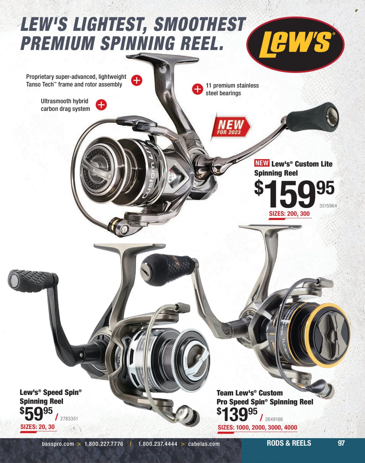 Bass Pro Shops + Cabela's Fishing Master Catalog 2023 - Page 548