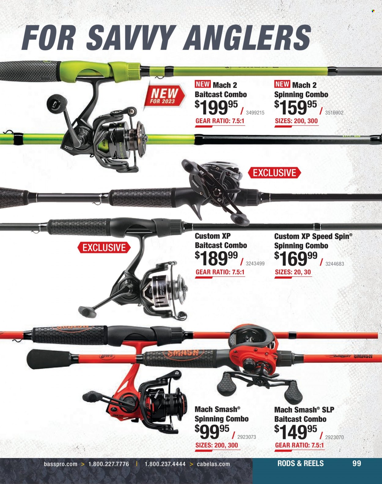 Bass Pro Shops + Cabela's Fishing Master Catalog 2023 - Page 550