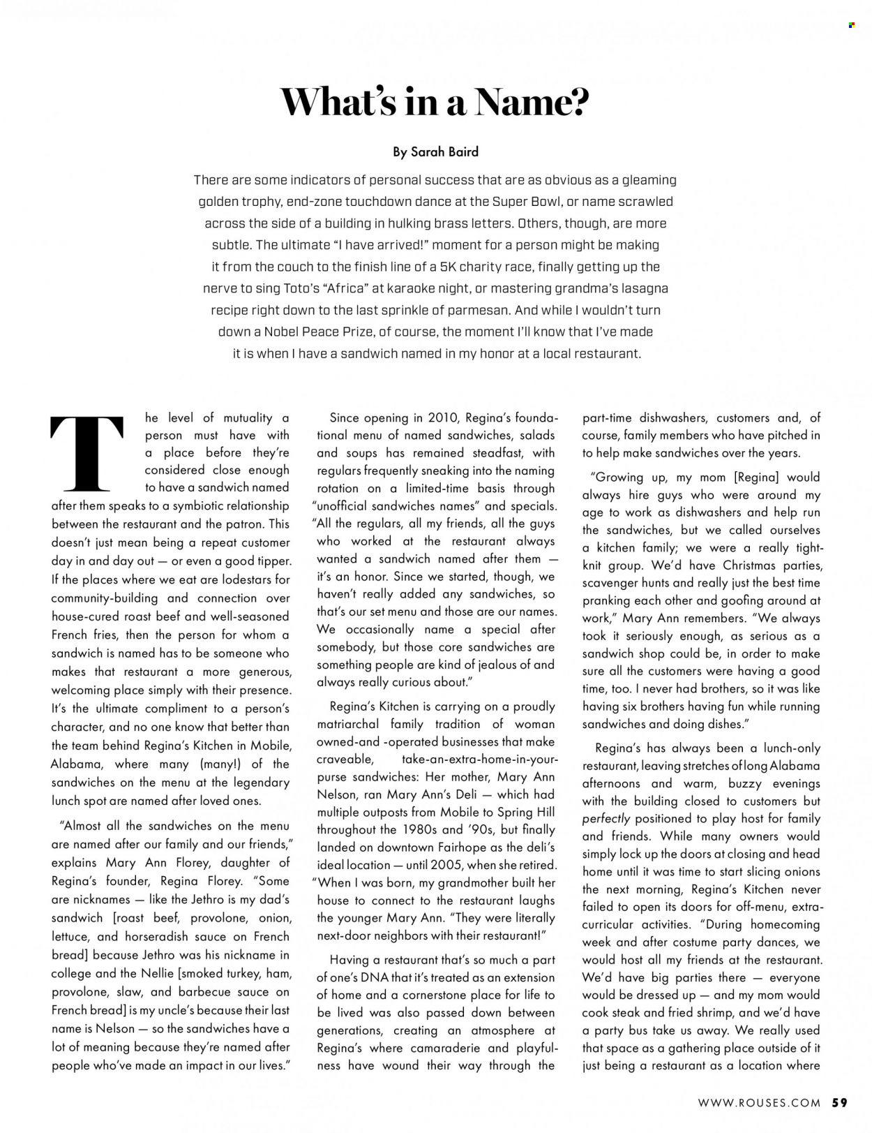 Rouses Magazine - Spring 2023 - Page 61