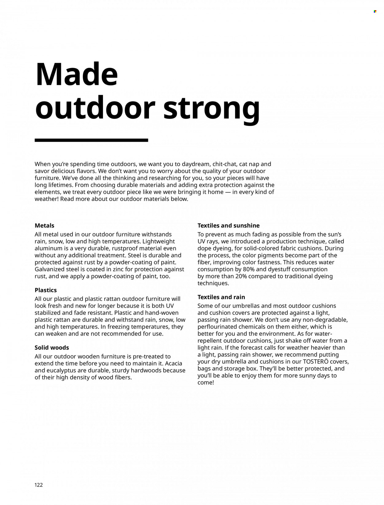 IKEA Outdoor Living Buying Guide 2023 - Page 34