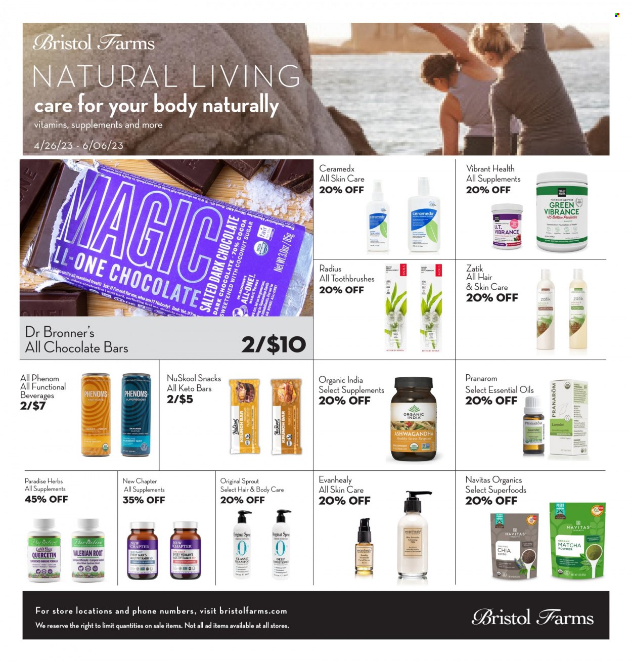 Bristol Farms Natural Living Savings - Page 1