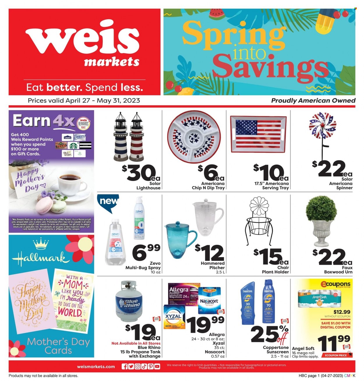 Weis Markets Sp^ring into Savings Sale - Page 1