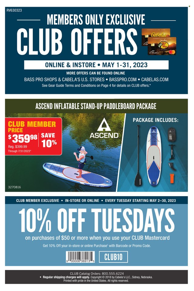 Cabela's + Bass Pro Shops Members Exclusive Club Offers - Page 1