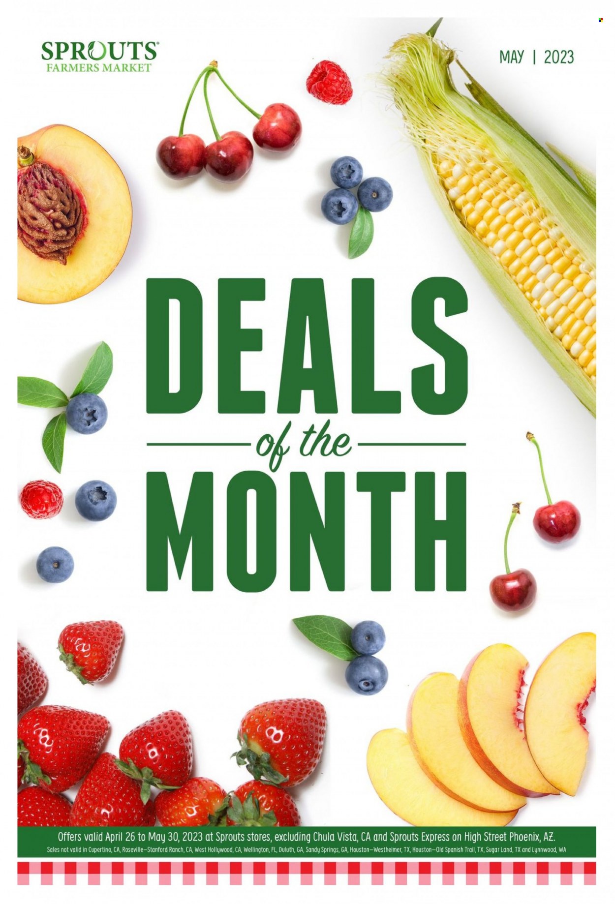Sprouts Farmers Market Deals of the Month - May 2023 - Page 1
