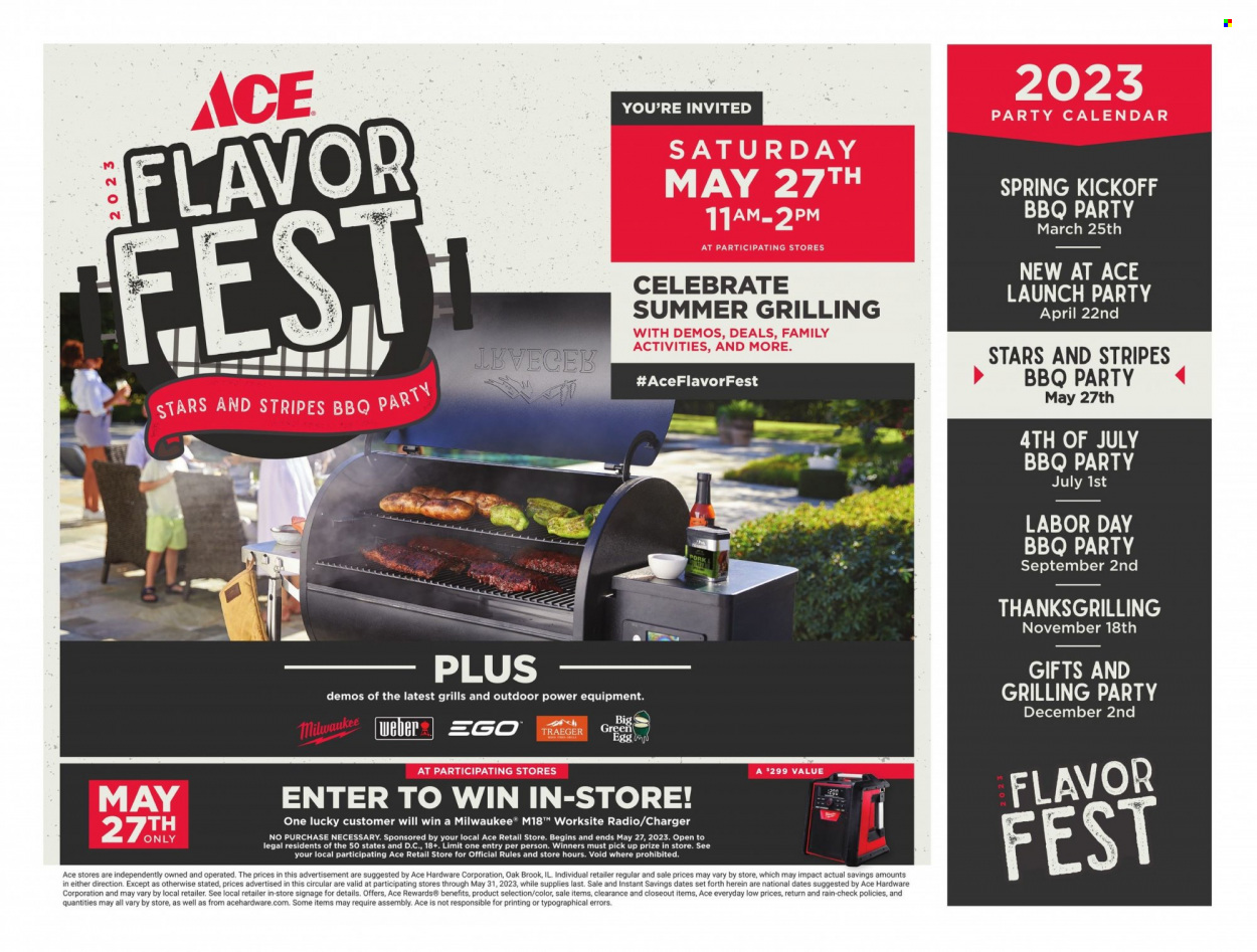 Ace Hardware - Summer Grilling Guide - Page 13