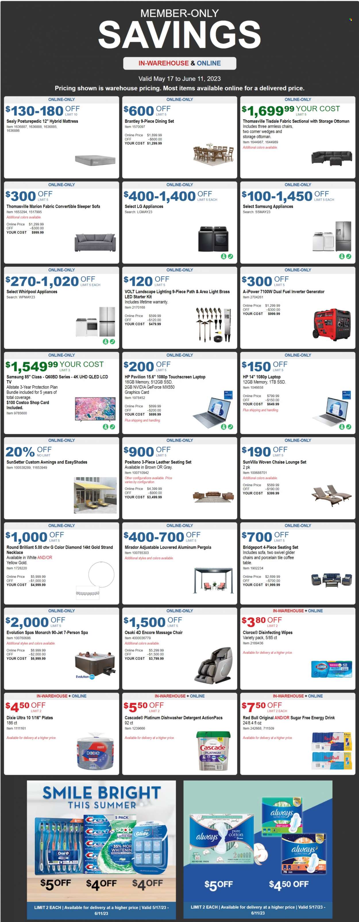 Costco In-Warehouse and Online Savings - Page 1