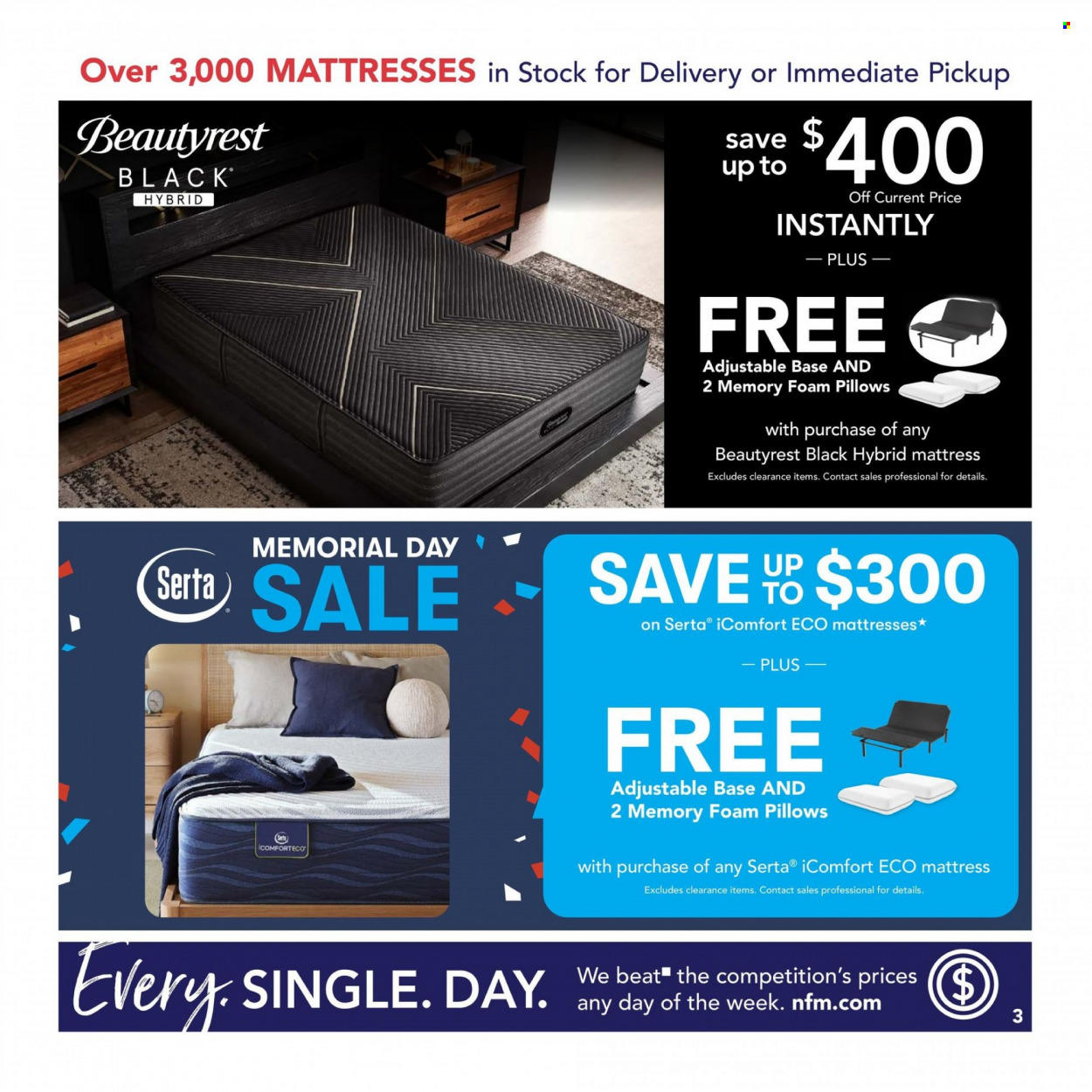 Nebraska Furniture Mart Mattress Ad - Page 3