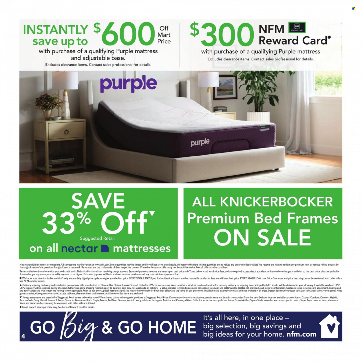 Nebraska Furniture Mart Mattress Ad - Page 4