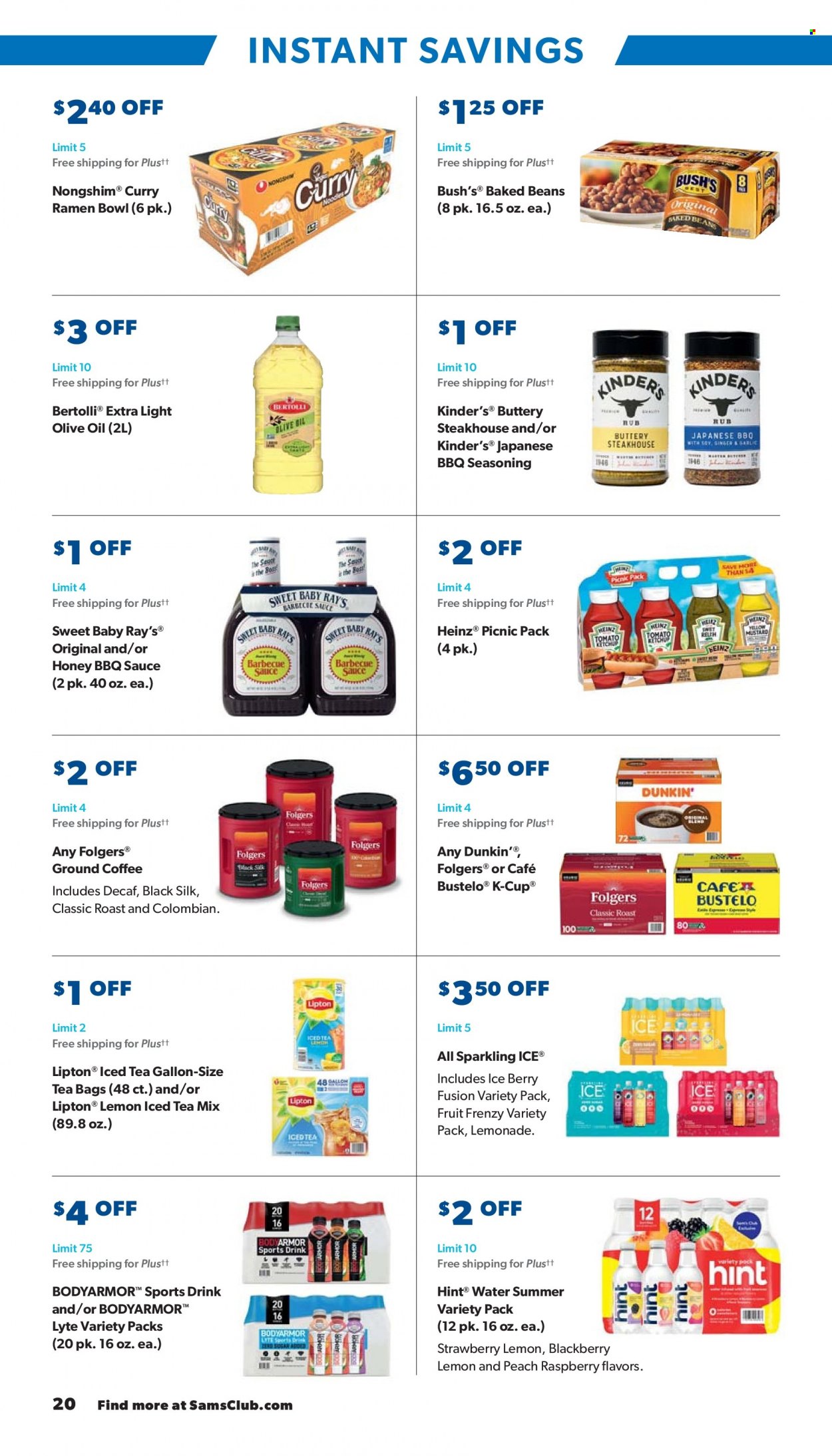 Sam's Club Instant Savings - Page 20