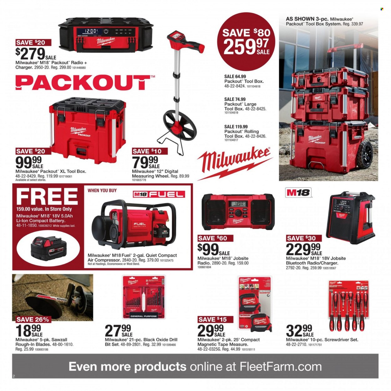 Fleet Farm DIY Days Sale - Page 2