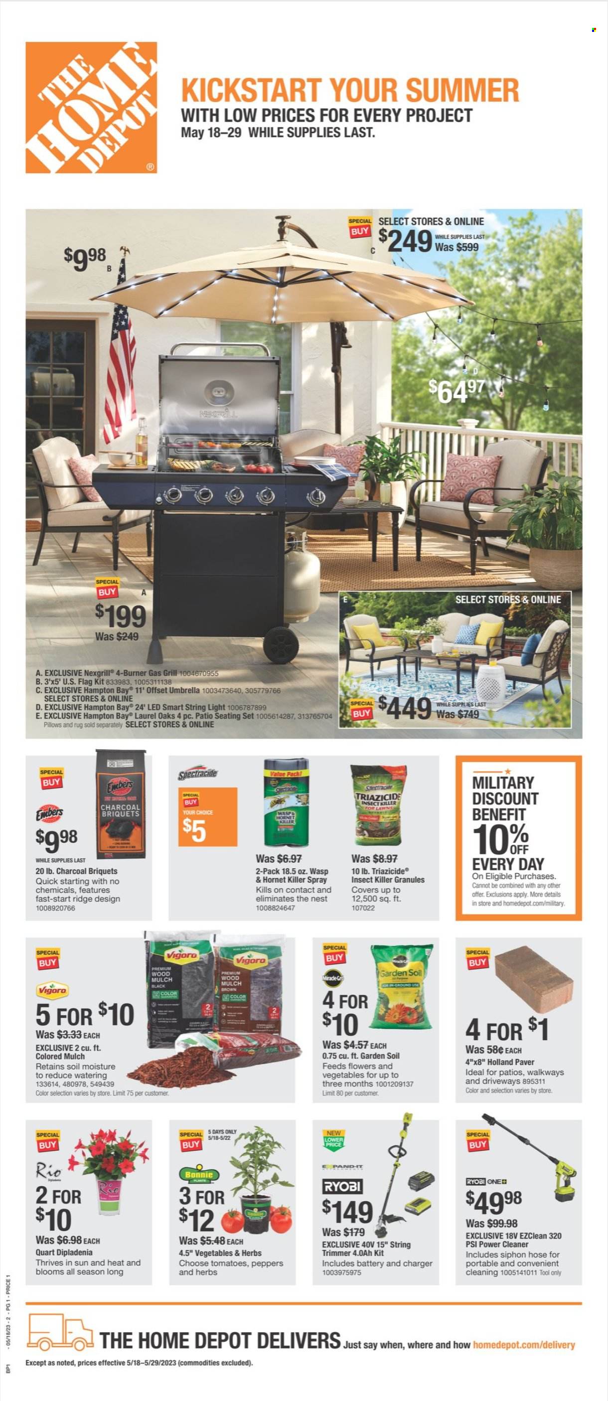 Home Depot Ad - Page 1