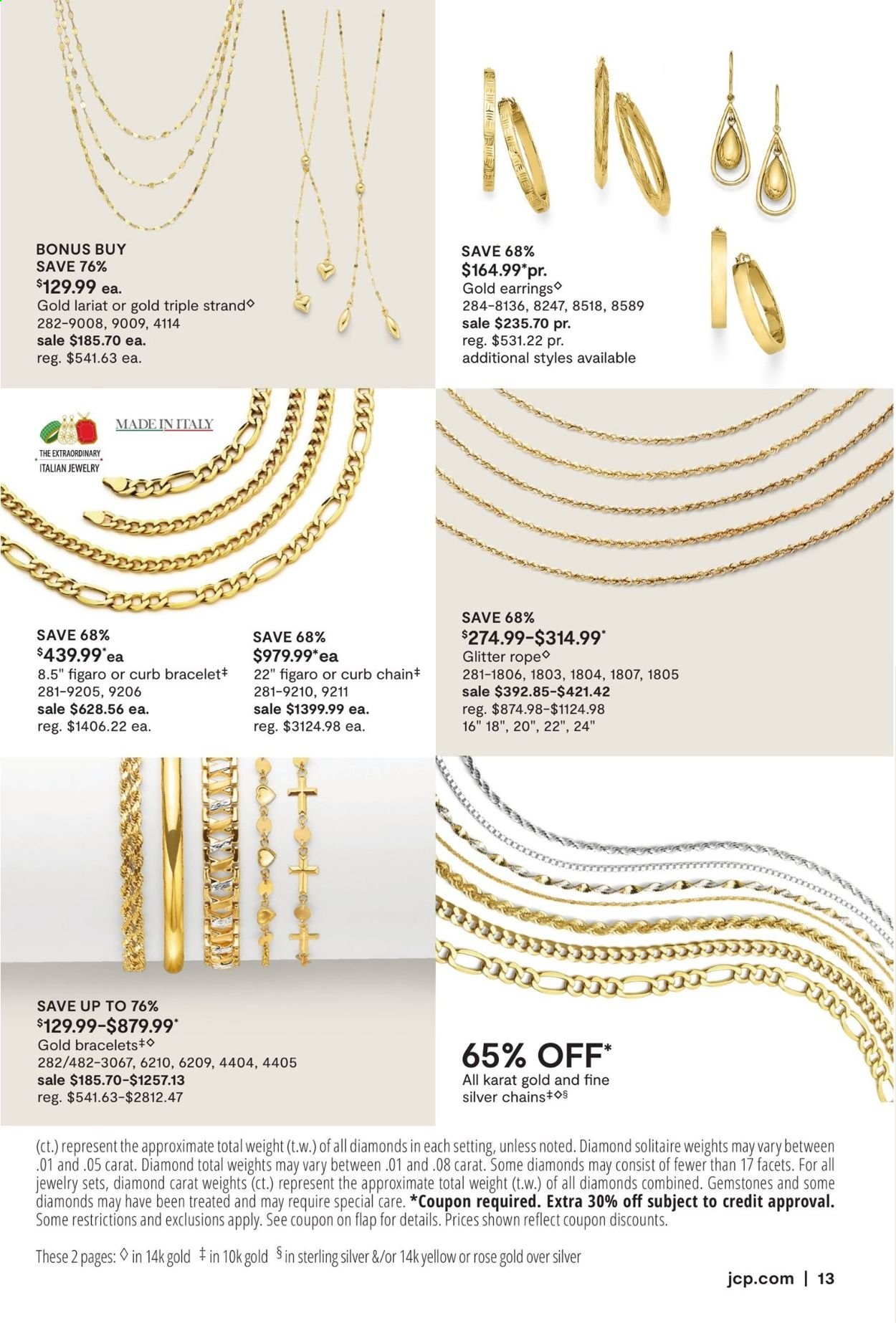 JCPenney Jewelry Ad from july 22 to august 15 2021 - Page 16