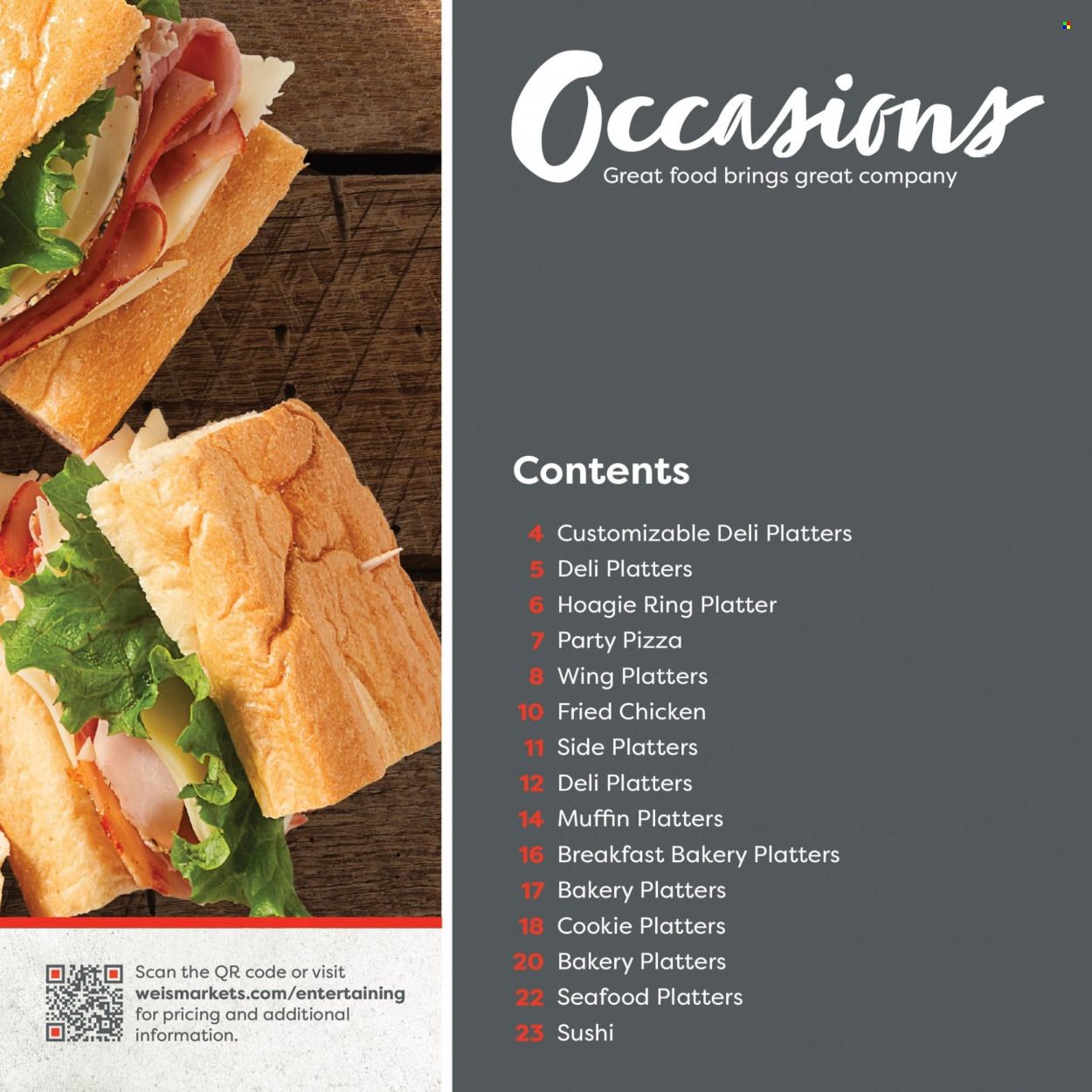 Weis Markets Entertaining Guide - Page 3